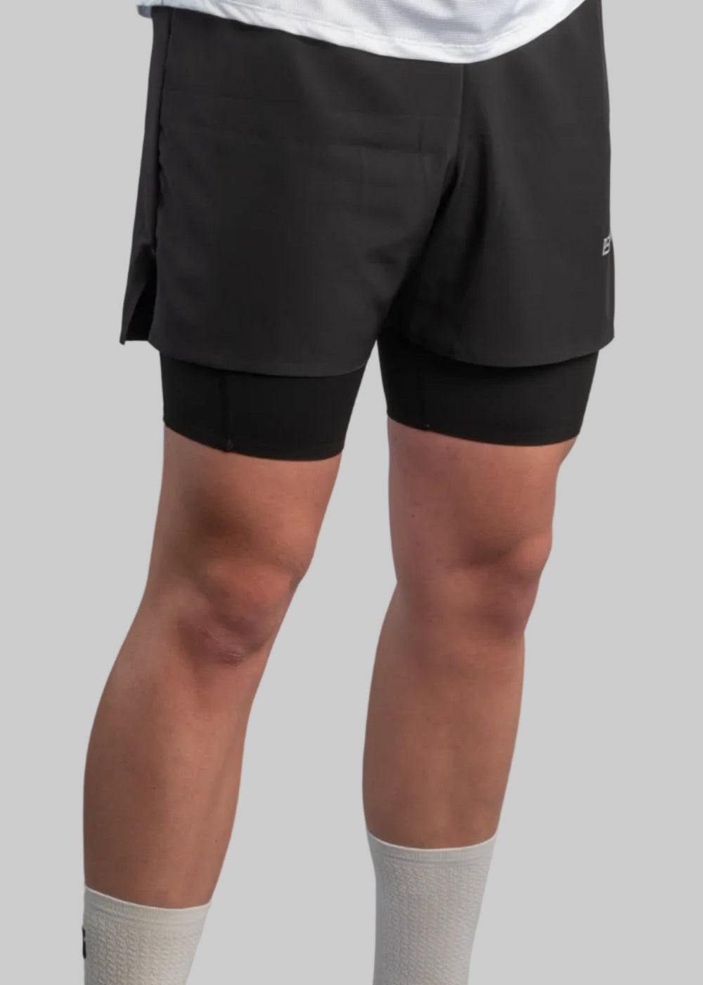 TechBoost | 2 in 1 Shorts | Heren | zwart