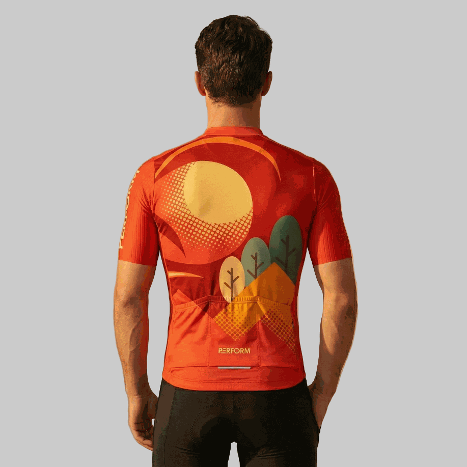 TechBoost | Aero Jersey | Sunset Trail