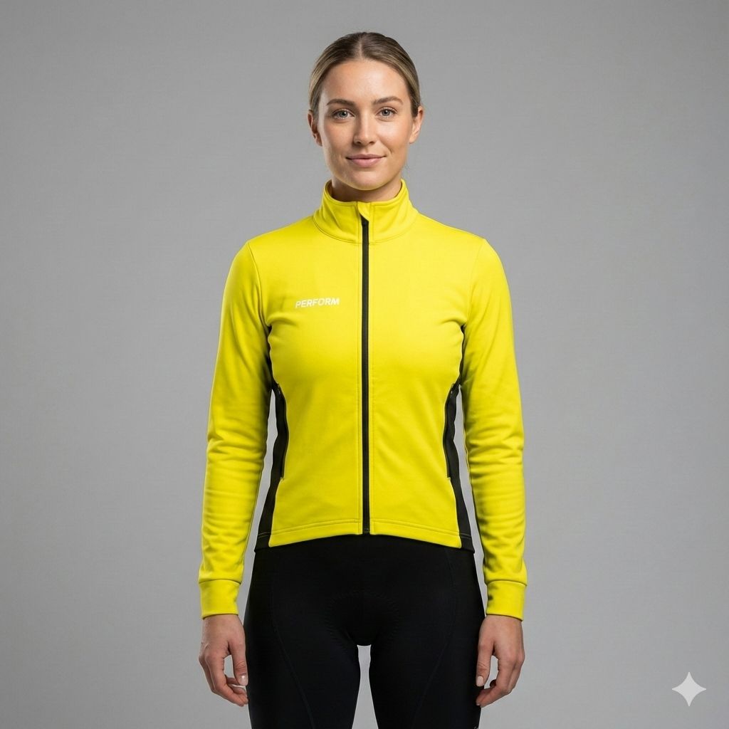 TechBoost | Cycling | IronShell Jacket | Fluo Geel