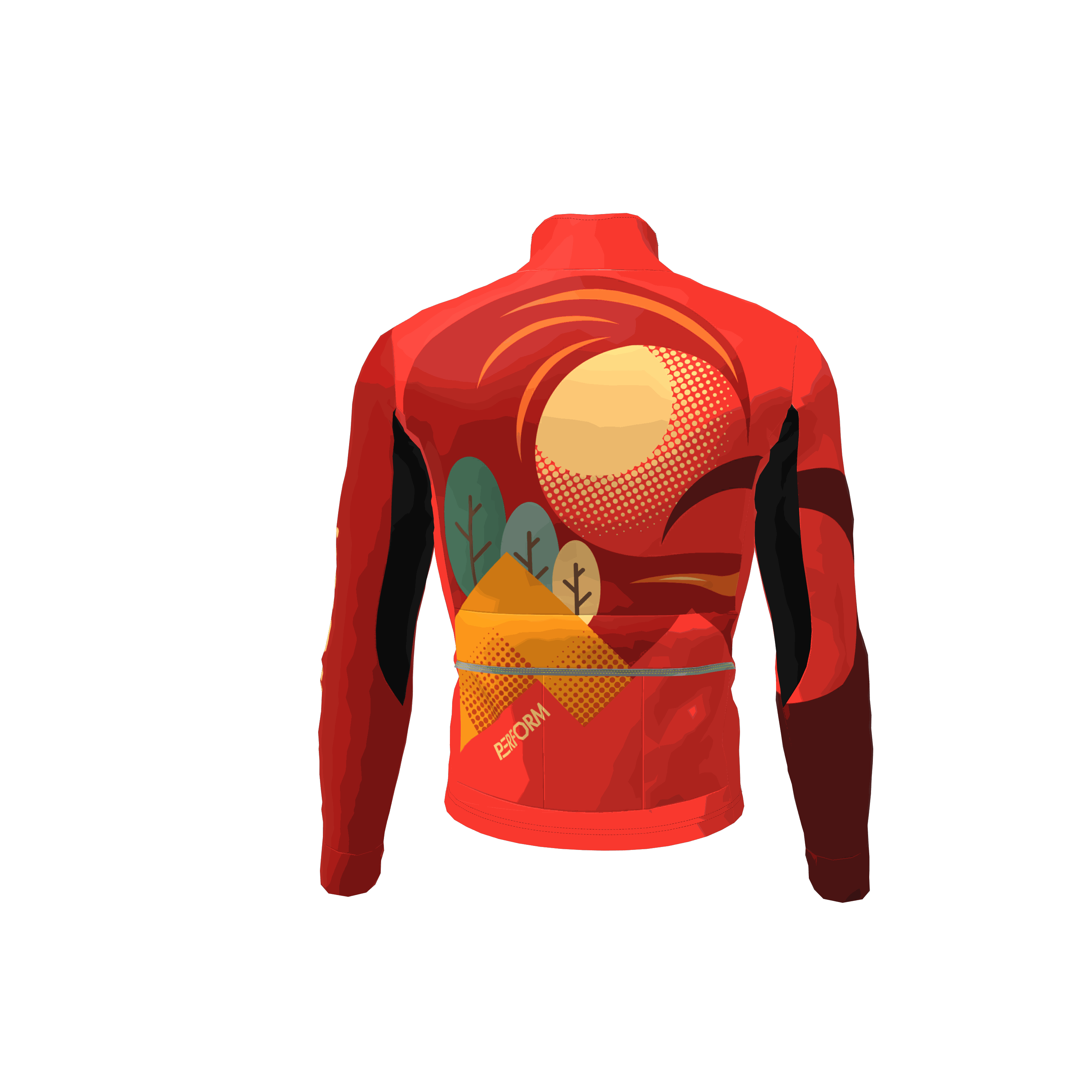 TechBoost | Cycling | IronShell Jacket | Sunset Trail
