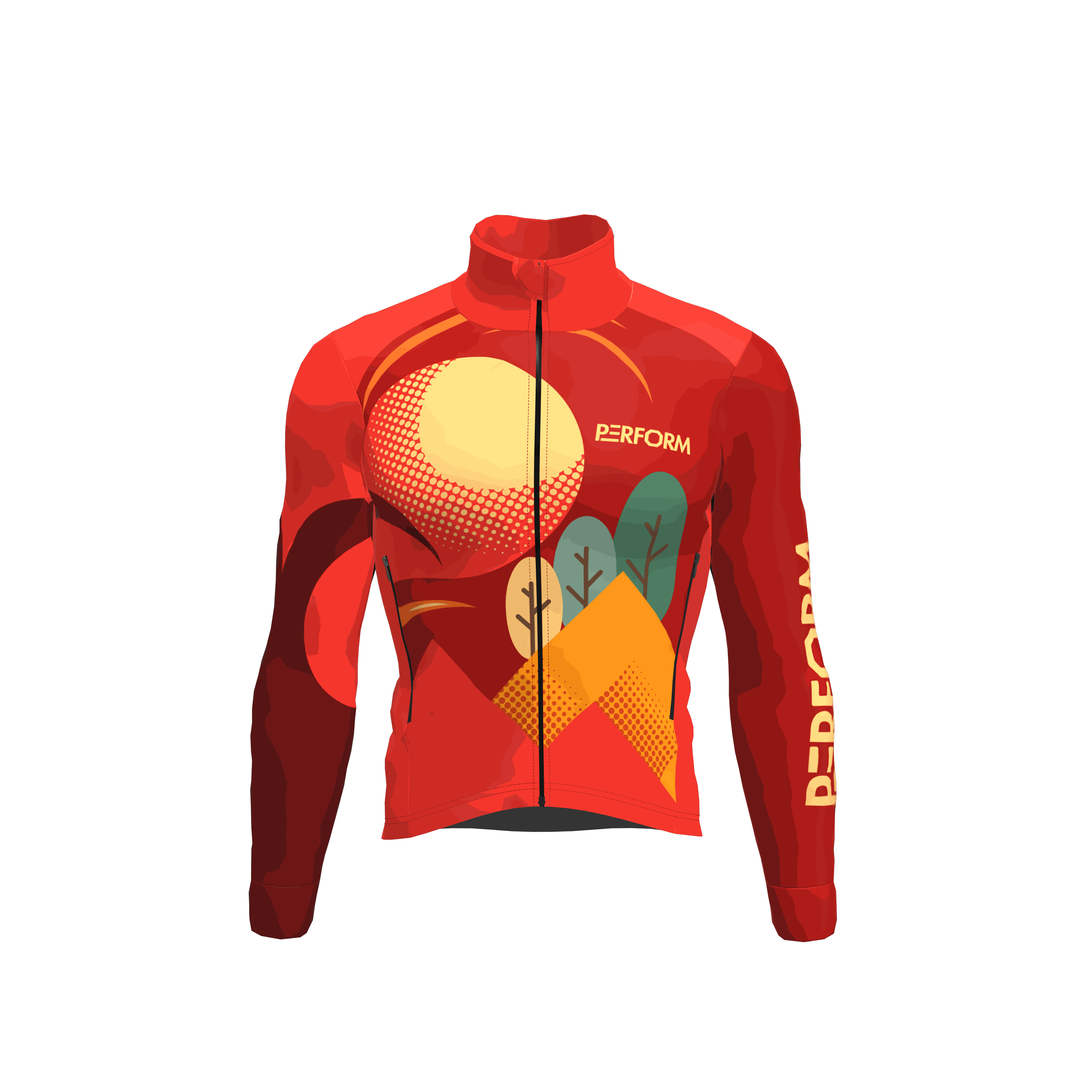 TechBoost | Cycling | IronShell Jacket | Sunset Trail