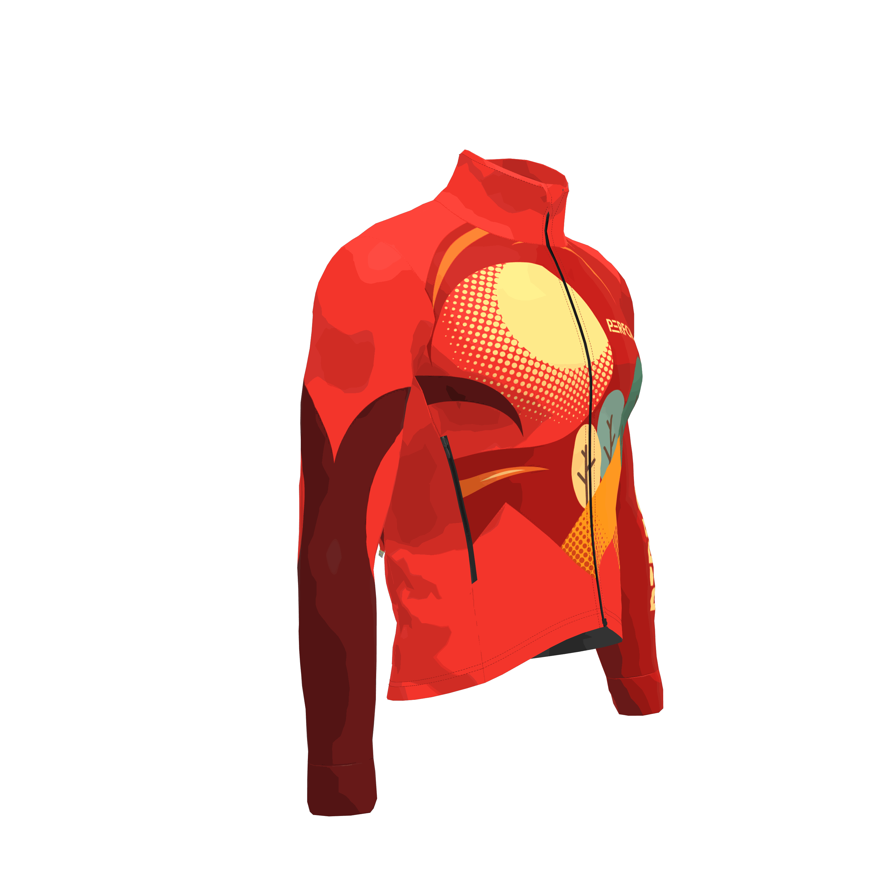 TechBoost | Cycling | IronShell Jacket | Sunset Trail