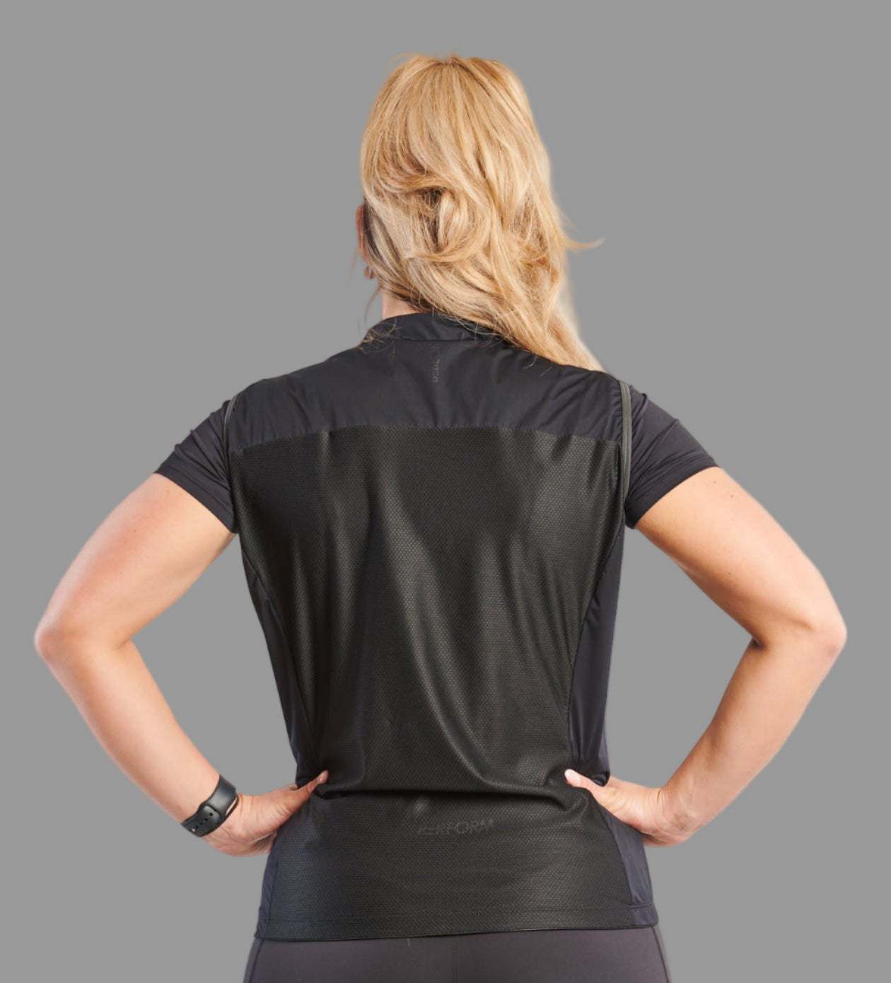 TechBoost | Windbreaker | Zwart | Dames