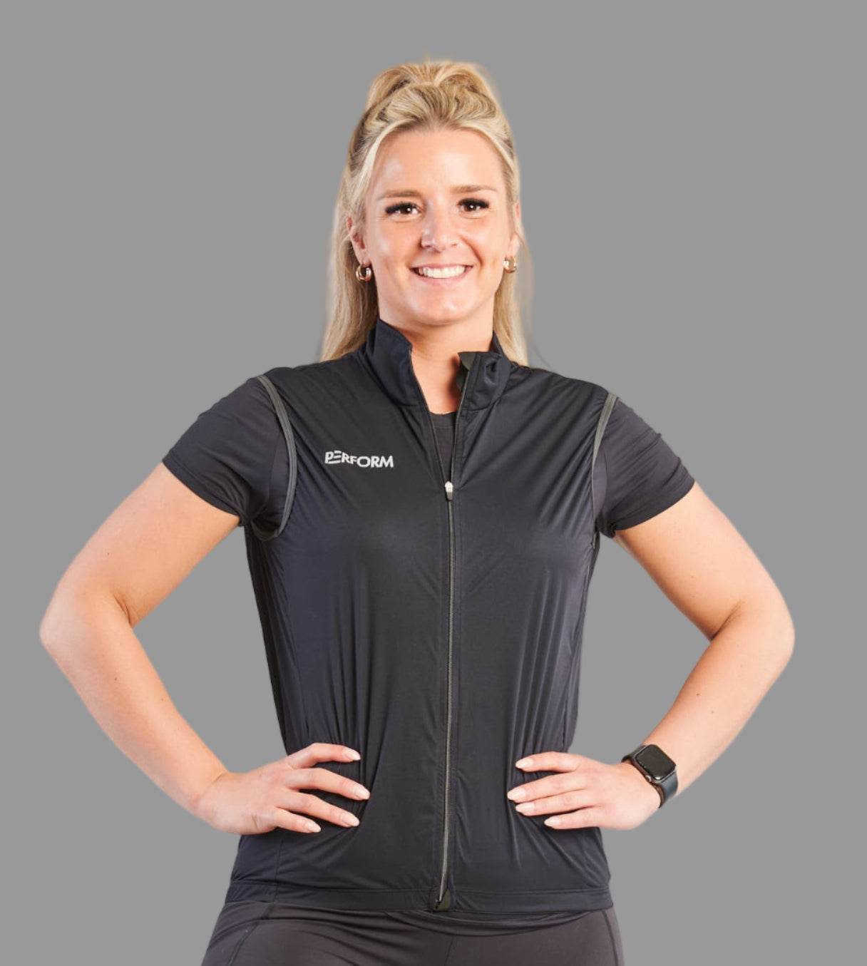 TechBoost | Windbreaker | Zwart | Dames