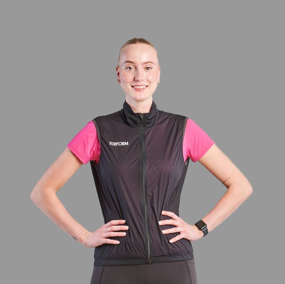 TechBoost | Windbreaker | Zwart | Dames