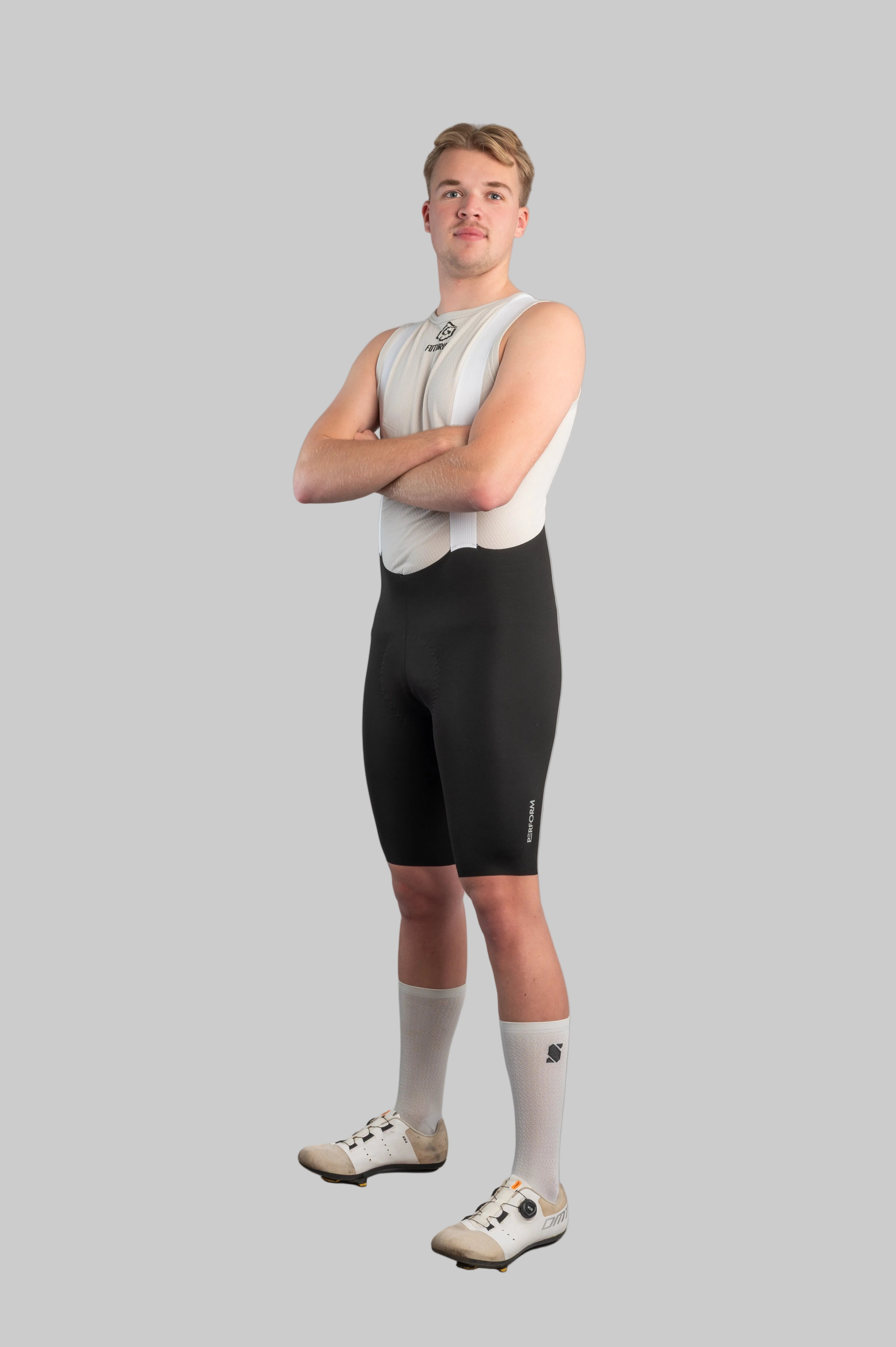 TechBoost | Cycling Short Bib | Zwart | Heren