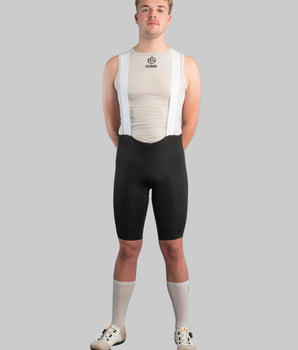 TechBoost | Cycling Short Bib | Zwart | Heren