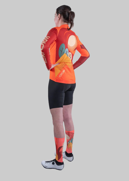 TechBoost | Aero Jersey LS | Sunset Trail