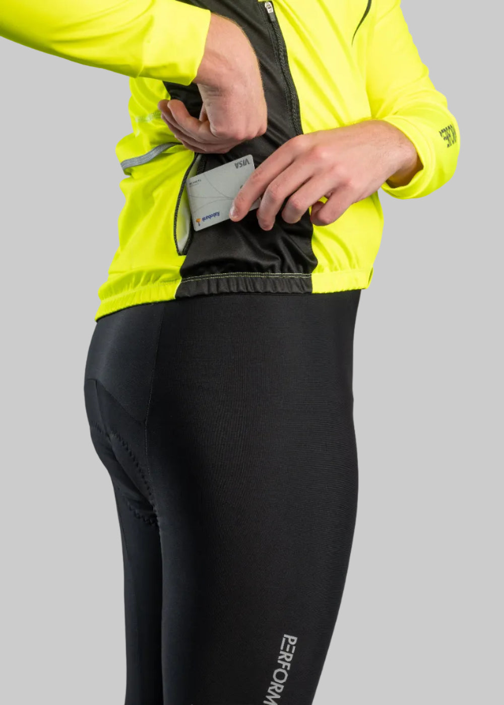 TechBoost | Cycling | IronShell Jacket | Fluo Geel