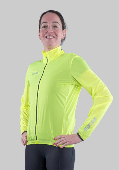 TechBoost | Running Jacket | Fluo Geel | Dames