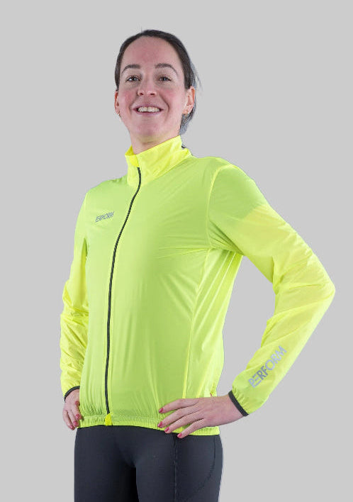 TechBoost | Running Jacket | Fluo Geel | Dames