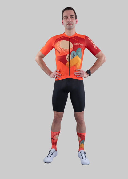 TechBoost | Aero Jersey | Sunset Trail