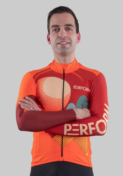 TechBoost | Aero Jersey LS | Sunset Trail