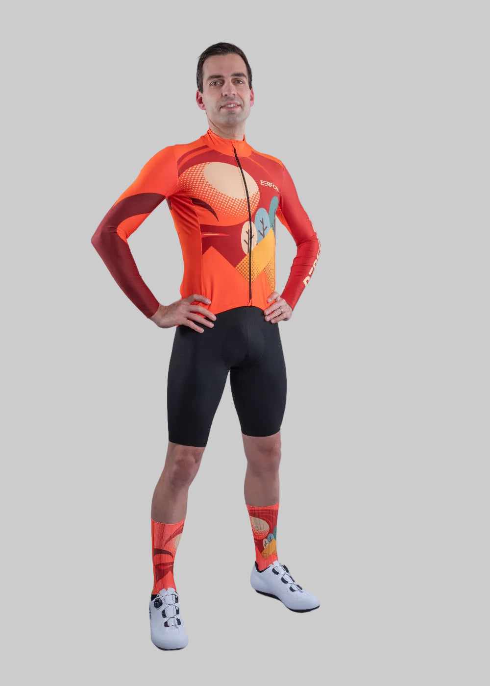 TechBoost | Aero Jersey LS | Sunset Trail