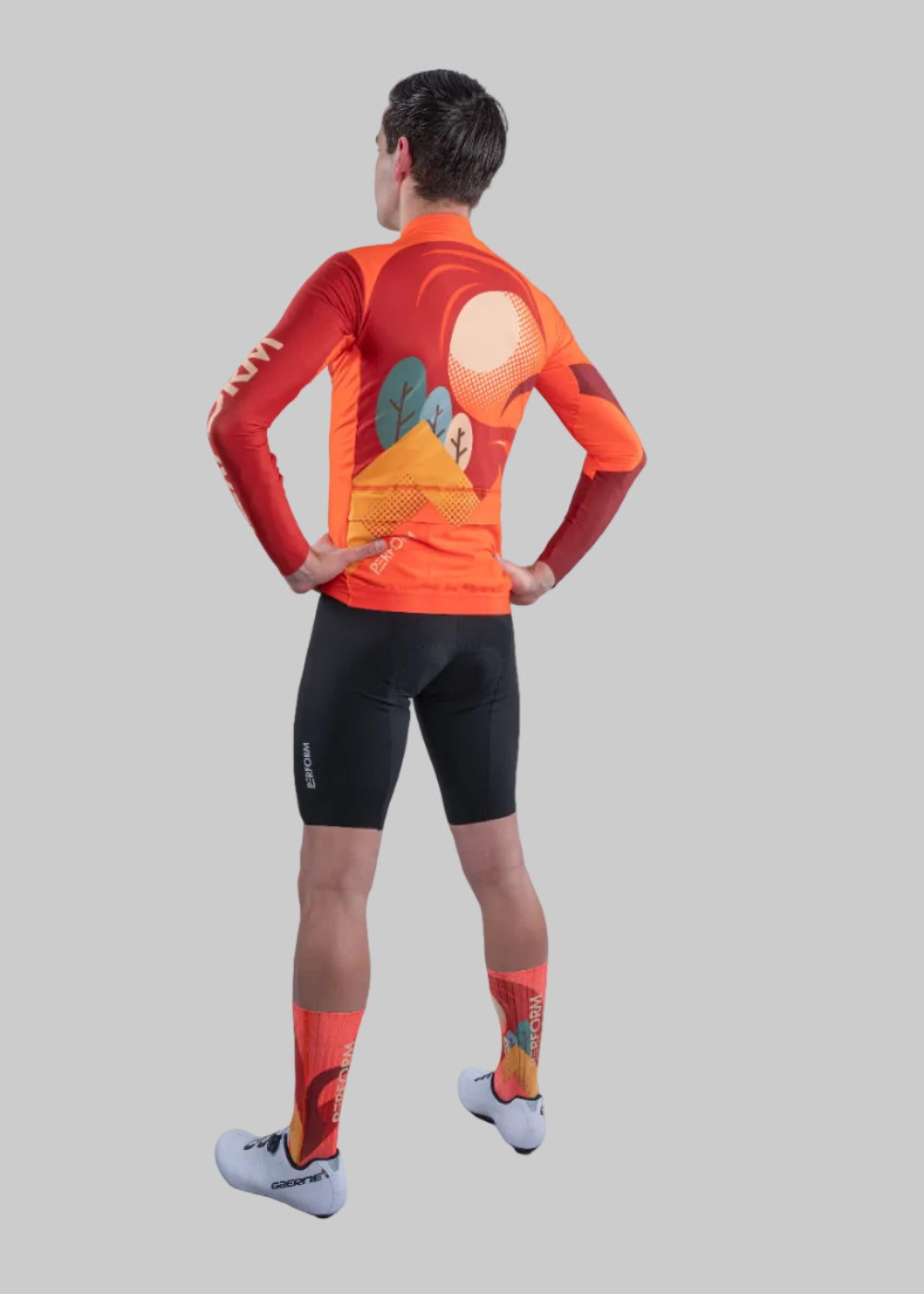 TechBoost | Aero Jersey LS | Sunset Trail