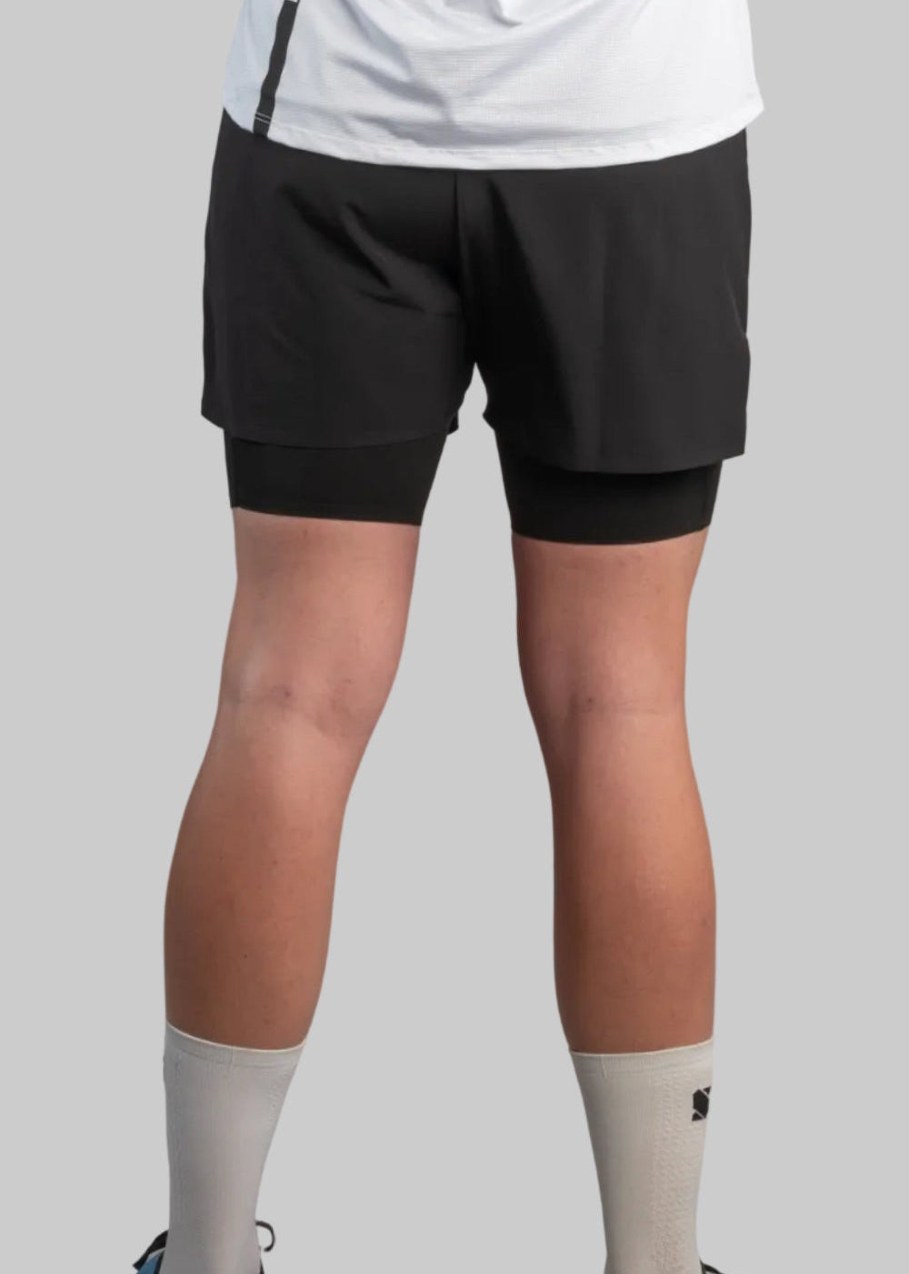 TechBoost | 2 in 1 Shorts | Heren | zwart