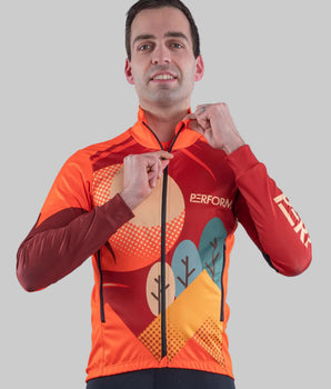 TechBoost | Cycling | IronShell Jacket | Sunset Trail