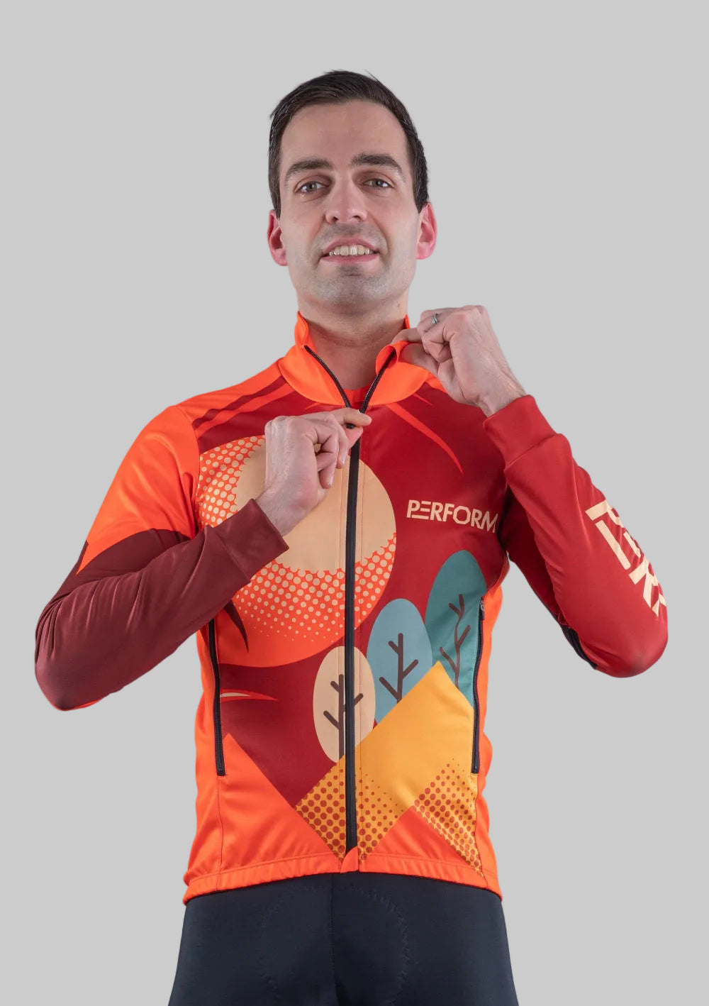 TechBoost | Cycling | IronShell Jacket | Sunset Trail