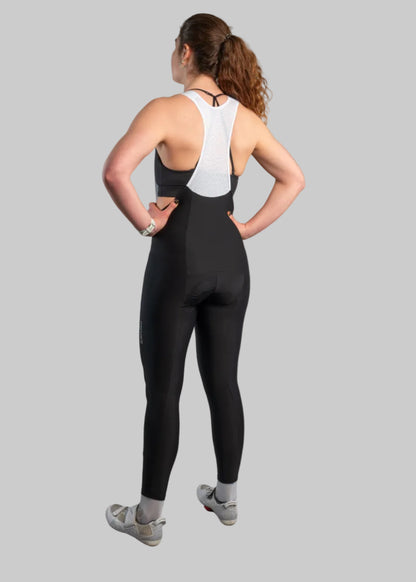 TechBoost | Cycling Long Bib | Zwart | Dames