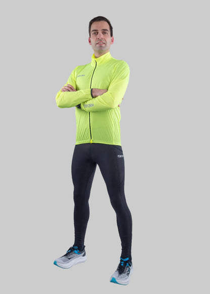 TechBoost | Running Jacket | Fluo Geel | Heren