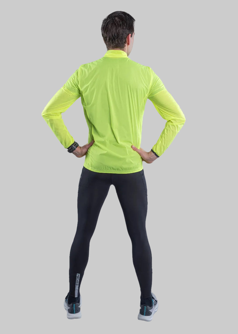 TechBoost | Running Jacket | Fluo Geel | Heren