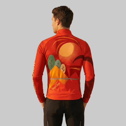 TechBoost | Aero Jersey LS | Sunset Trail
