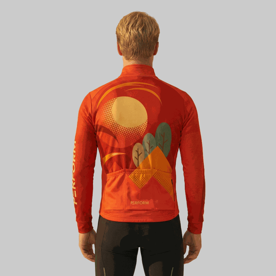 TechBoost | Cycling | IronShell Jacket | Sunset Trail