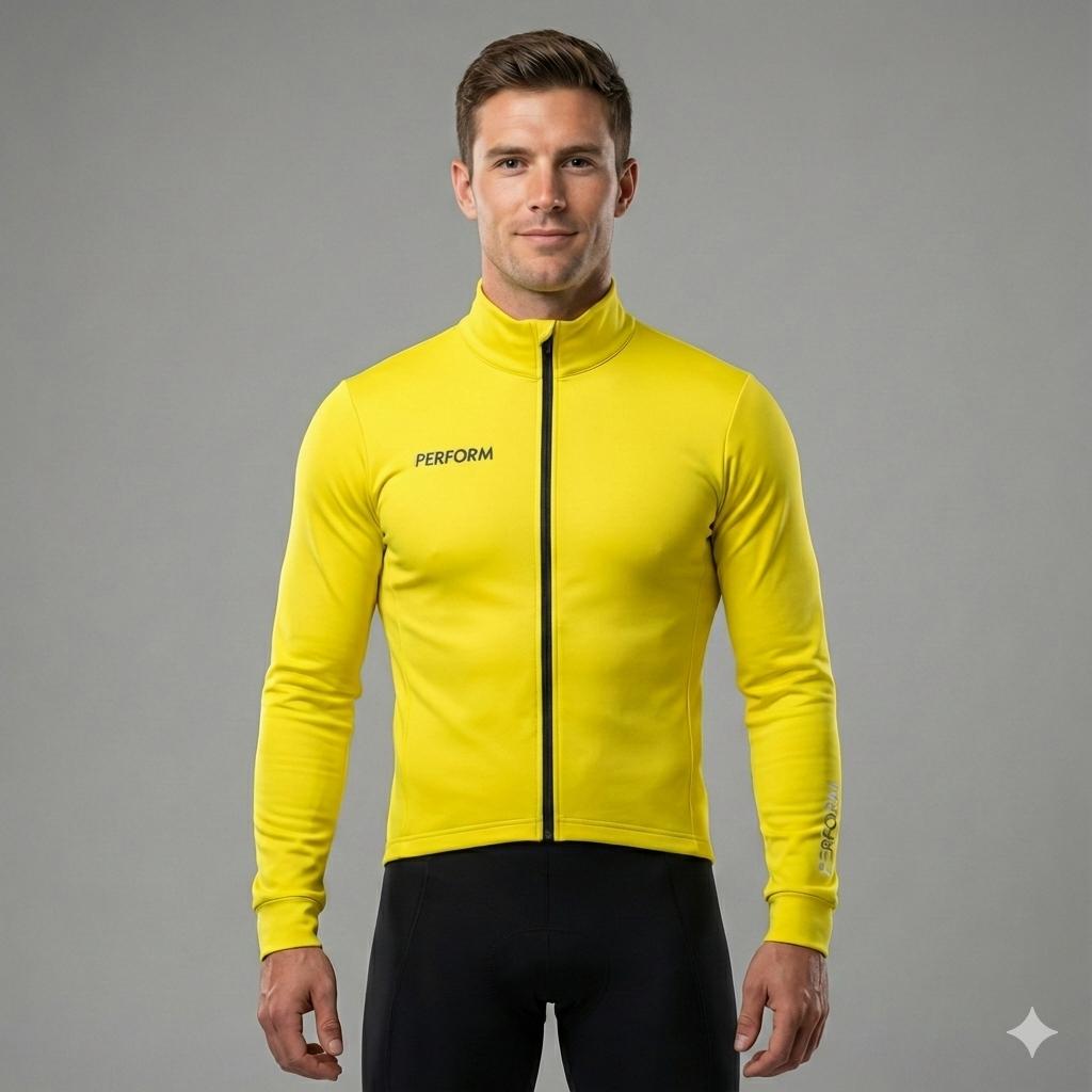 TechBoost | Running Jacket | Fluo Geel | Heren