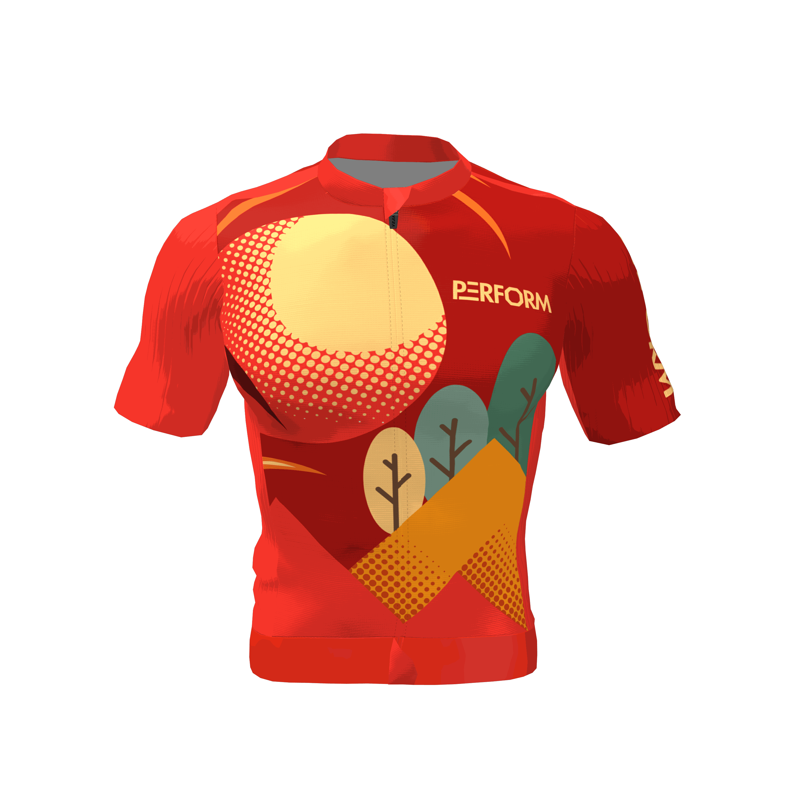 TechBoost | Aero Jersey | Sunset Trail