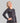 Woman wearing black Comfort T-Shirt LS for active movement and comfort