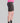 Comfort Korte Tight dames korte zwarte sporttight met hoge taille en ademende stretchstof